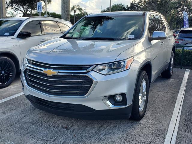 used 2021 Chevrolet Traverse car, priced at $26,188