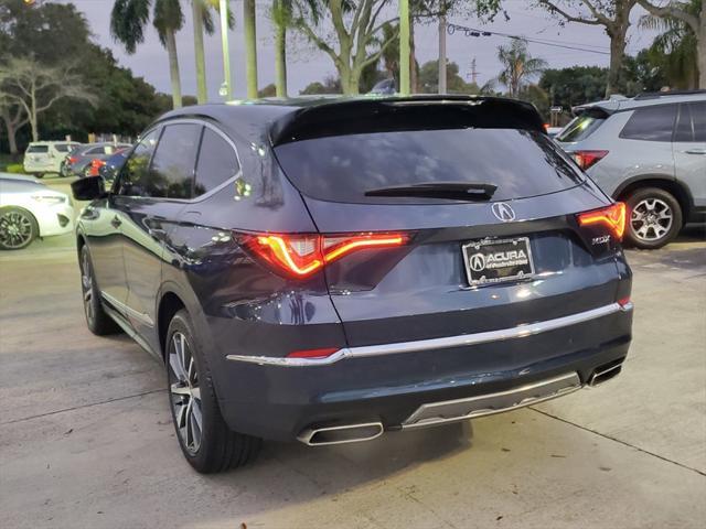 used 2025 Acura MDX car, priced at $49,998