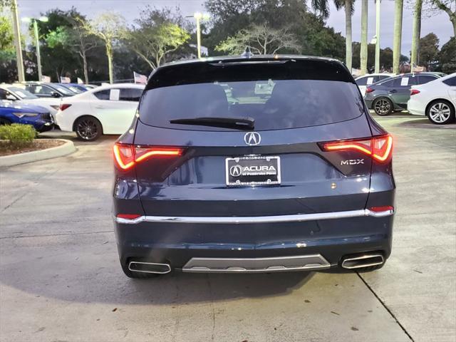 used 2025 Acura MDX car, priced at $49,998