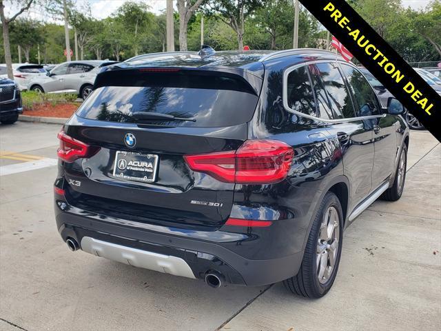 used 2021 BMW X3 car, priced at $22,388