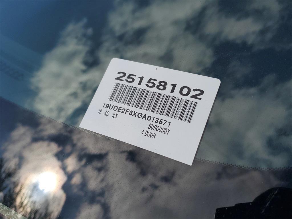 used 2016 Acura ILX car, priced at $13,888