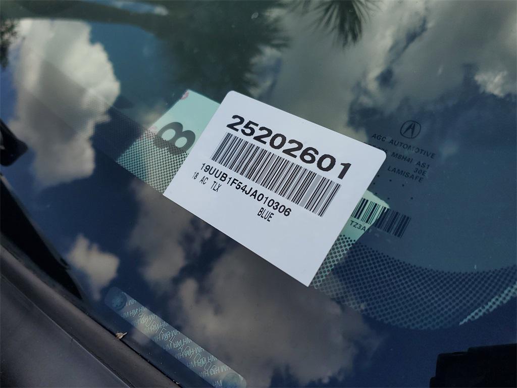 used 2018 Acura TLX car, priced at $18,488