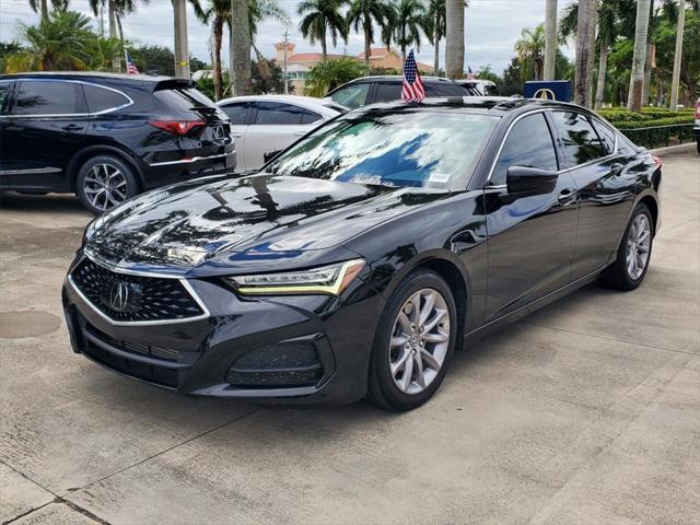 used 2022 Acura TLX car, priced at $25,888