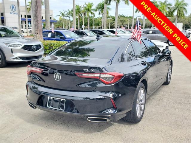 used 2022 Acura TLX car, priced at $25,588