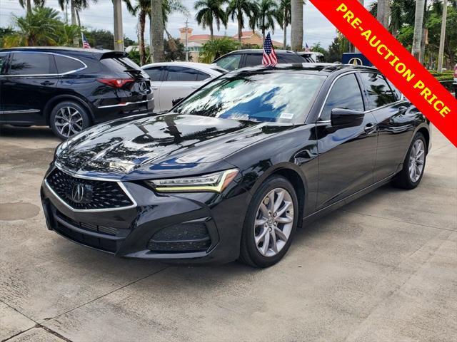 used 2022 Acura TLX car, priced at $25,588