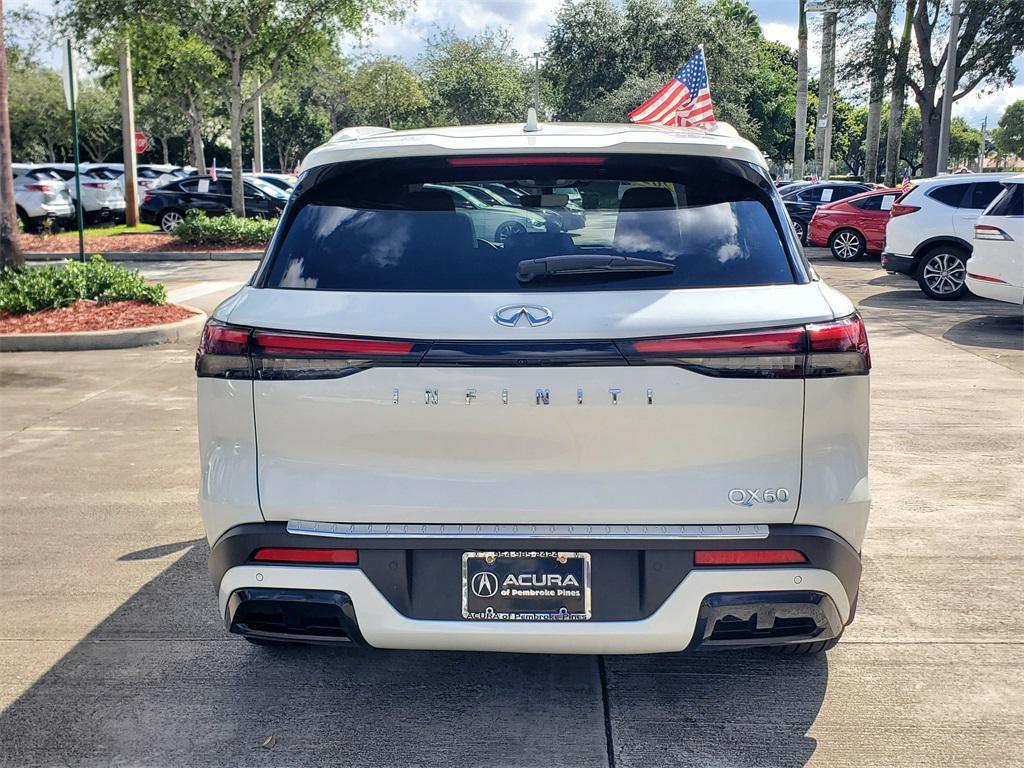 used 2024 INFINITI QX60 car, priced at $38,788