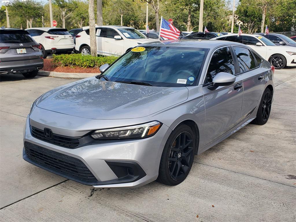 used 2022 Honda Civic car, priced at $17,288