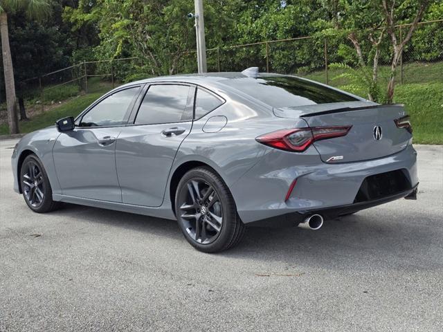 new 2025 Acura TLX car, priced at $52,195