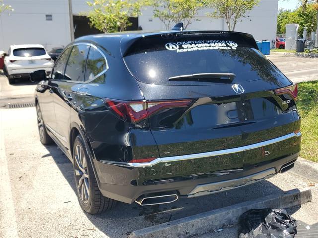 used 2025 Acura MDX car, priced at $49,588