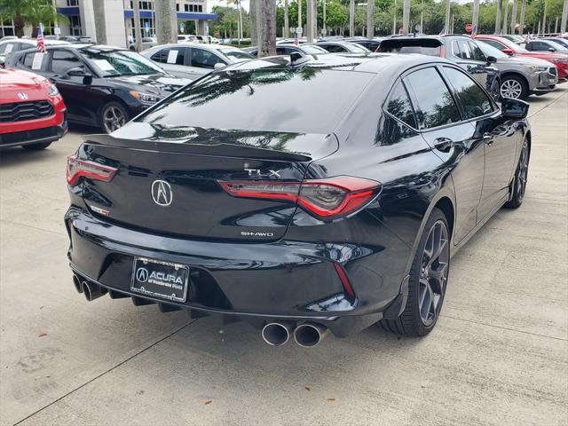 used 2023 Acura TLX car, priced at $43,488
