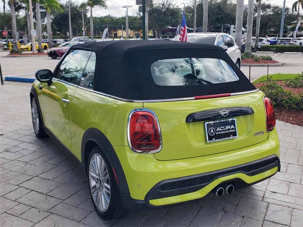 used 2022 MINI Convertible car, priced at $22,988