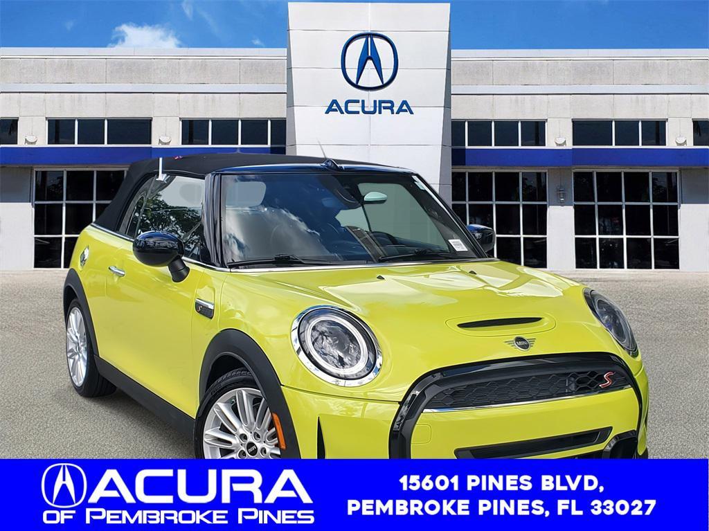 used 2022 MINI Convertible car, priced at $22,988