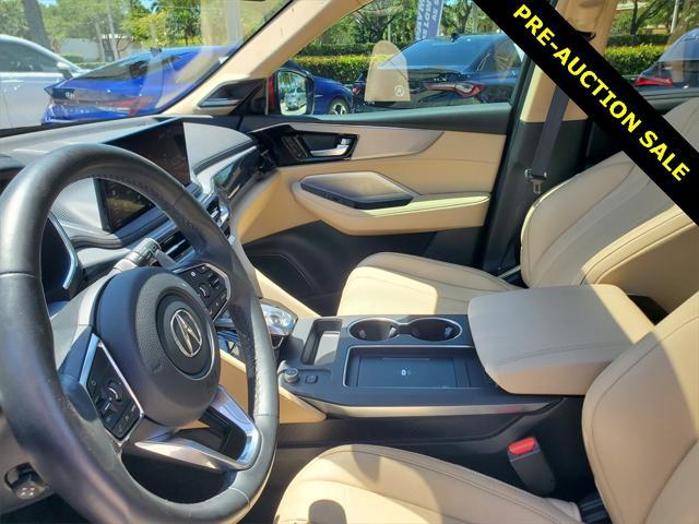 used 2025 Acura MDX car, priced at $49,588