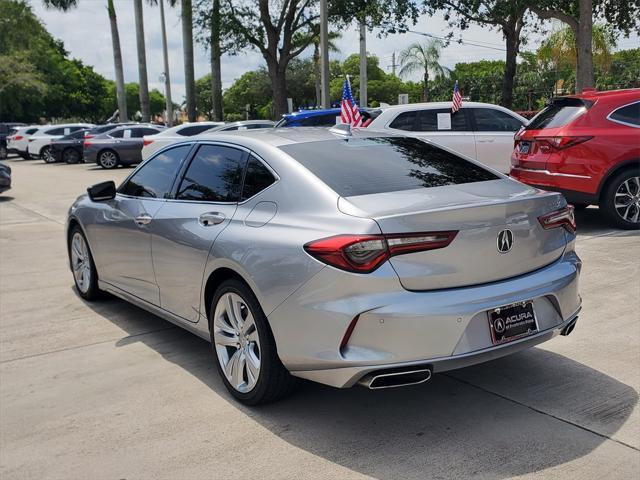 used 2022 Acura TLX car, priced at $30,688