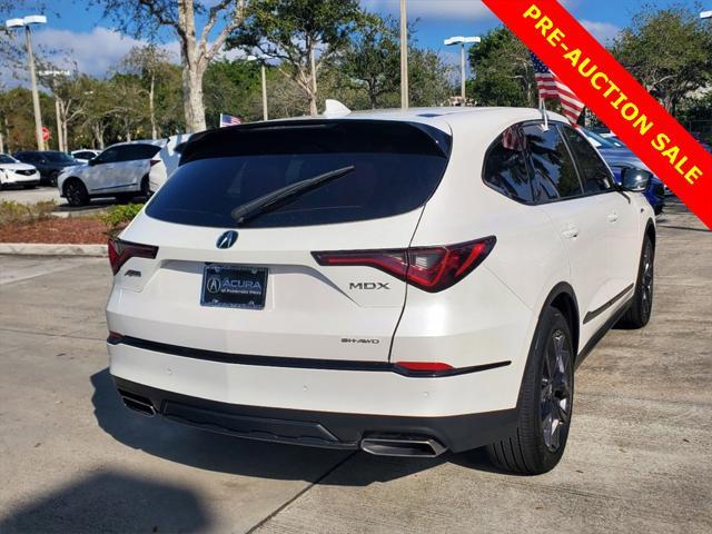 used 2024 Acura MDX car, priced at $49,688