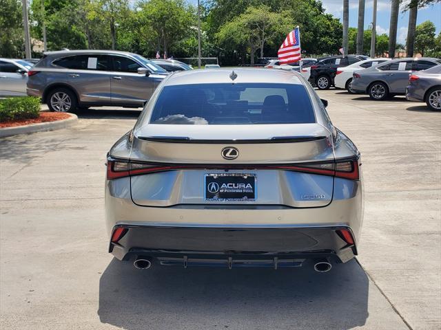 used 2023 Lexus IS 350 car, priced at $41,488