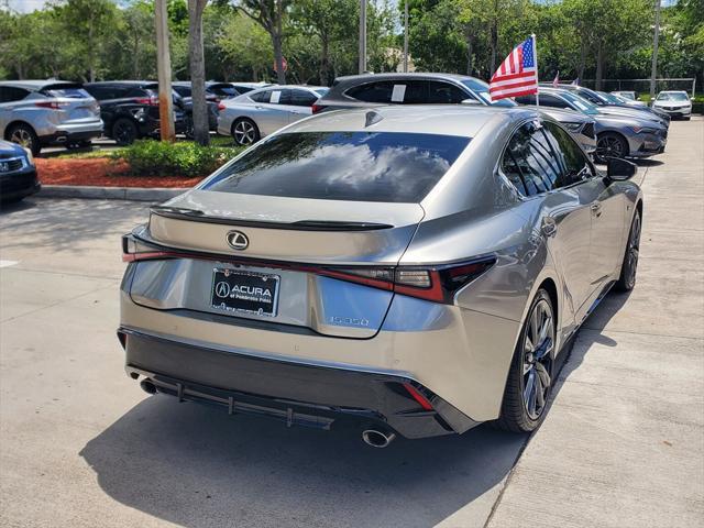 used 2023 Lexus IS 350 car, priced at $41,488