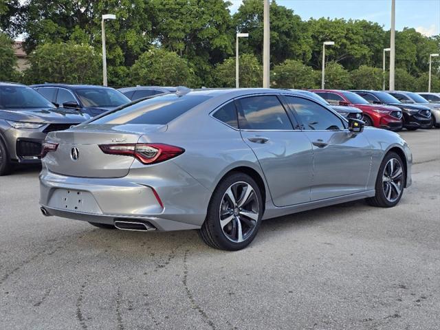 new 2025 Acura TLX car, priced at $46,595