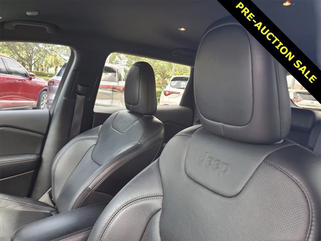 used 2019 Jeep Cherokee car, priced at $17,688