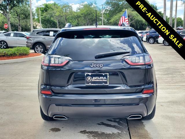 used 2019 Jeep Cherokee car, priced at $17,688