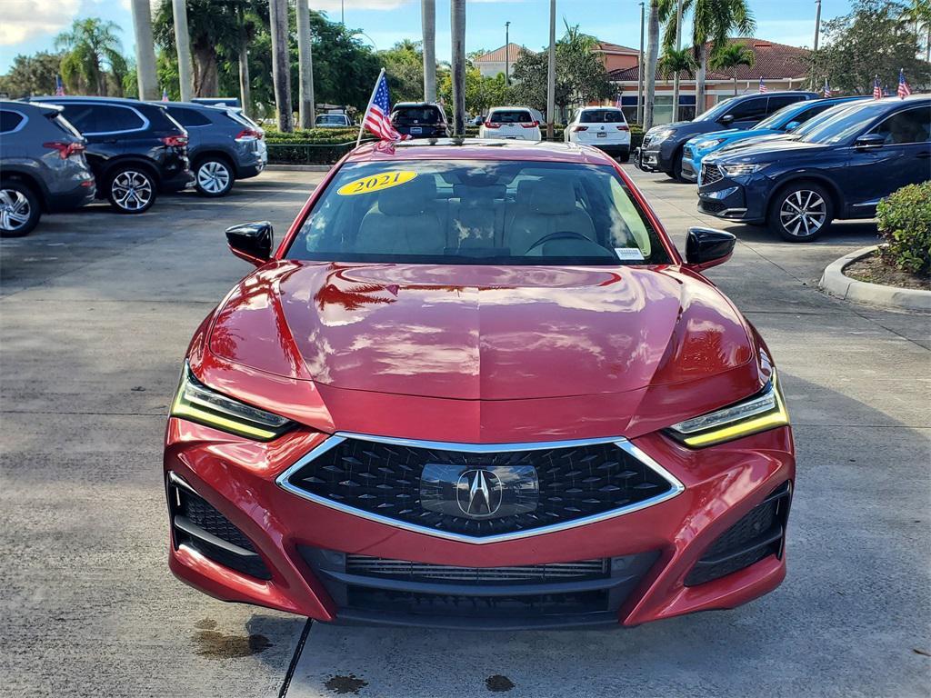 used 2021 Acura TLX car, priced at $22,888
