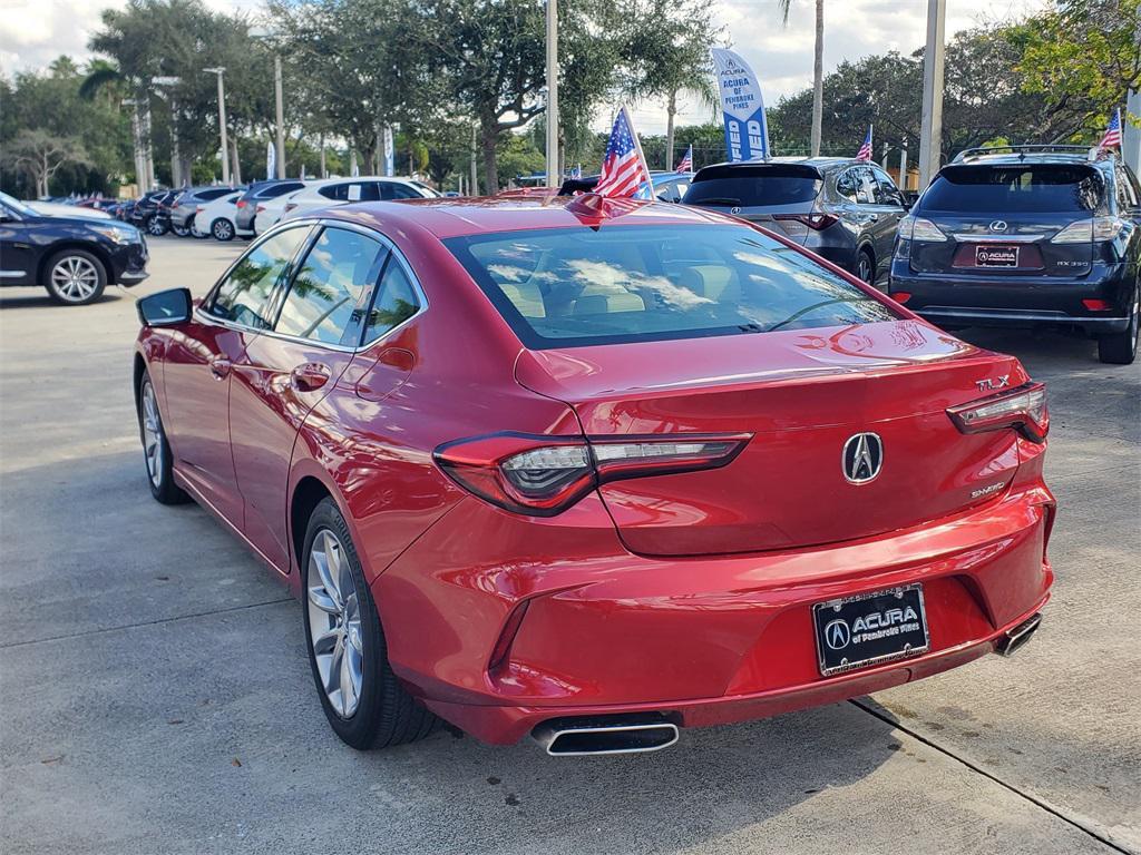 used 2021 Acura TLX car, priced at $22,888