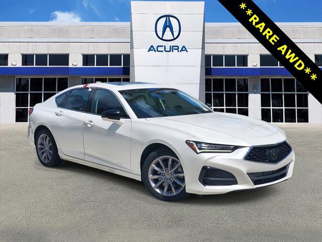 used 2022 Acura TLX car, priced at $27,688