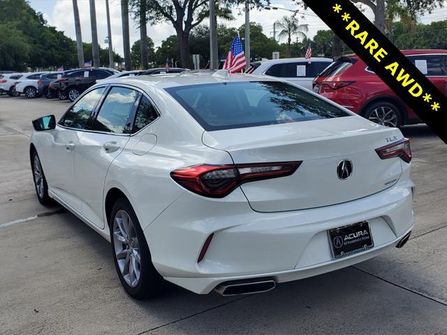 used 2022 Acura TLX car, priced at $26,888