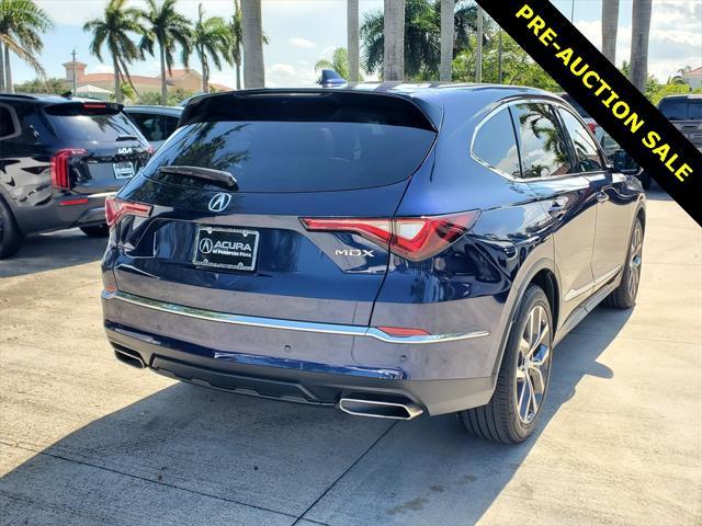 used 2024 Acura MDX car, priced at $46,488