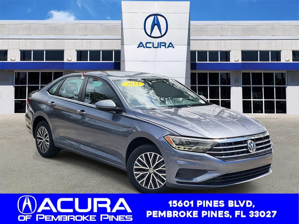 used 2021 Volkswagen Jetta car, priced at $14,588