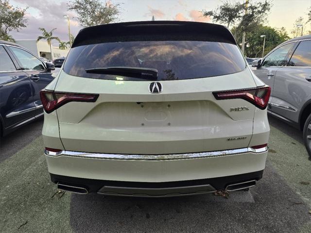 new 2025 Acura MDX car, priced at $55,350