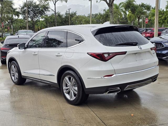 new 2025 Acura MDX car, priced at $55,050