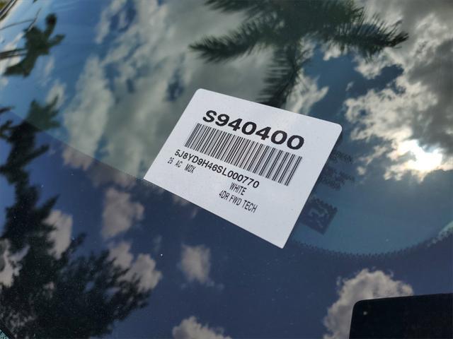 used 2025 Acura MDX car, priced at $51,188