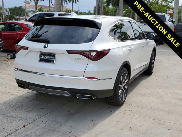 used 2025 Acura MDX car, priced at $49,888