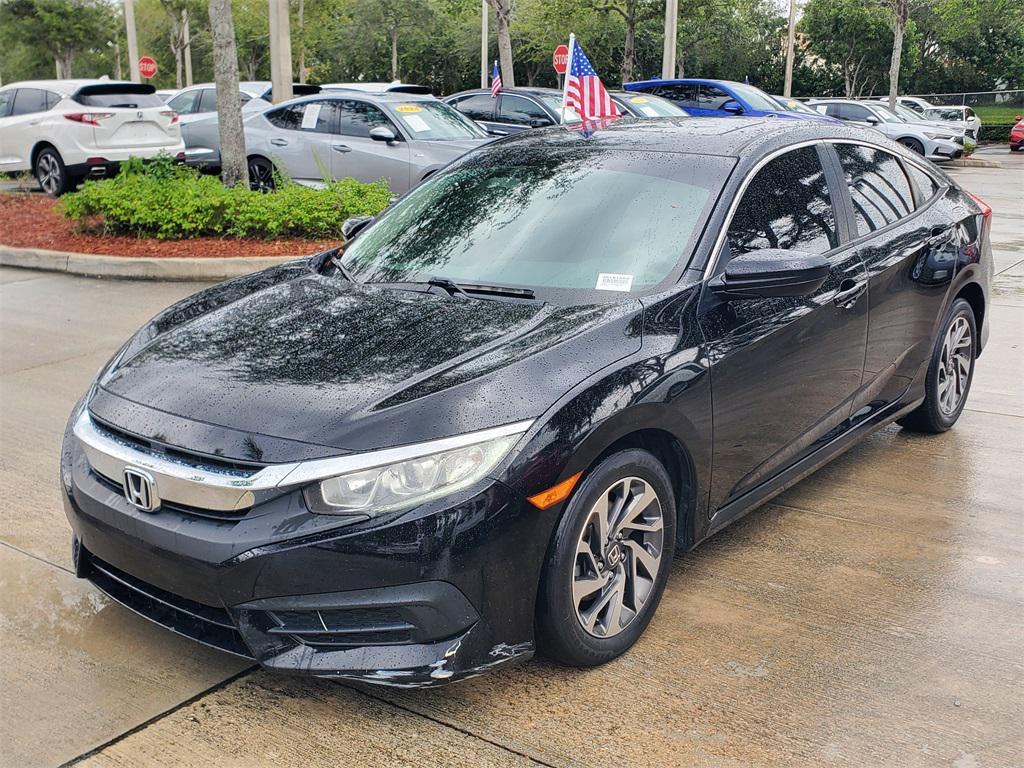 used 2018 Honda Civic car, priced at $15,288