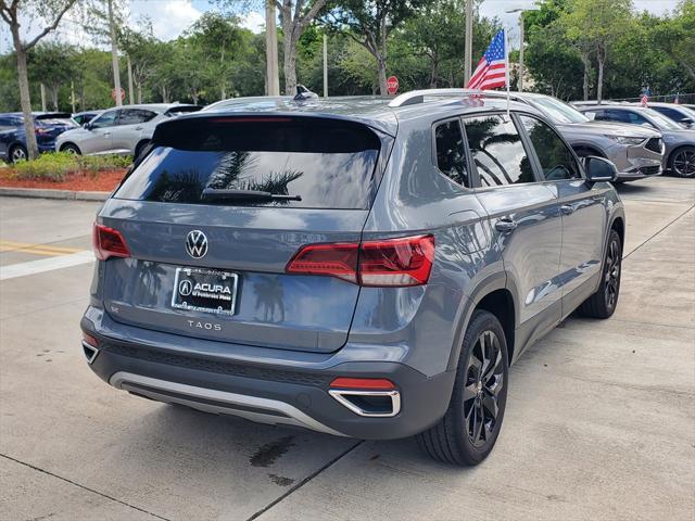 used 2022 Volkswagen Taos car, priced at $20,888