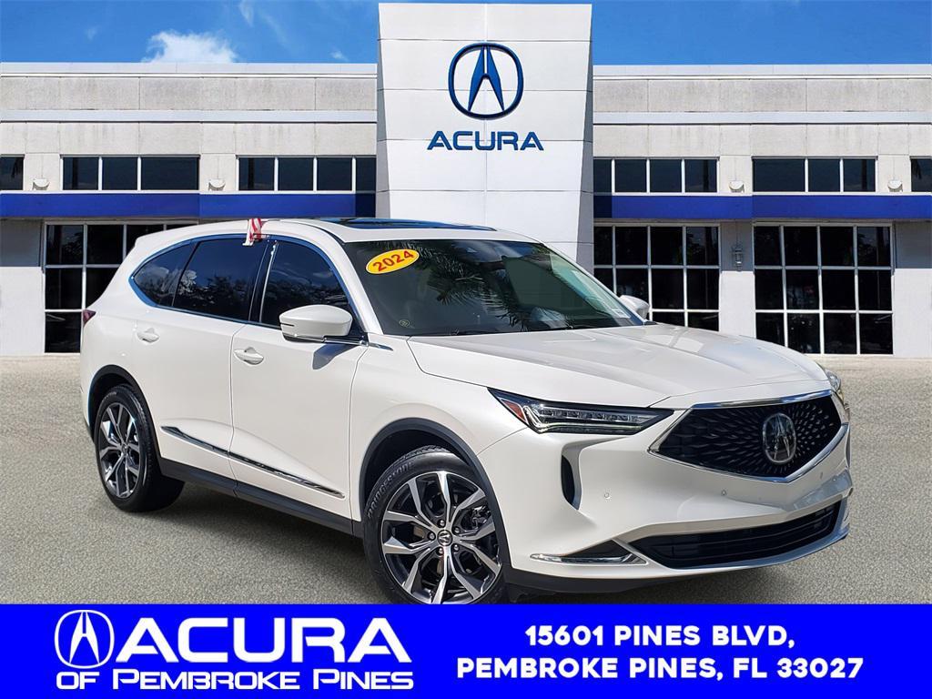 used 2024 Acura MDX car, priced at $40,888