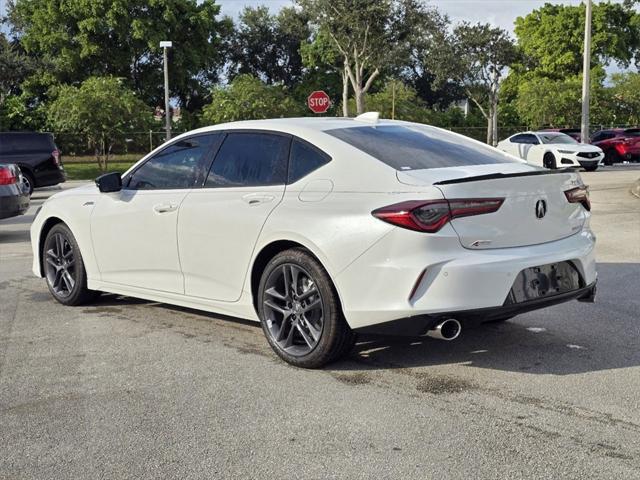 new 2025 Acura TLX car, priced at $52,195