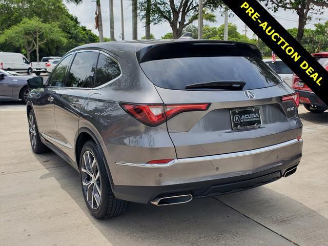 used 2024 Acura MDX car, priced at $46,599