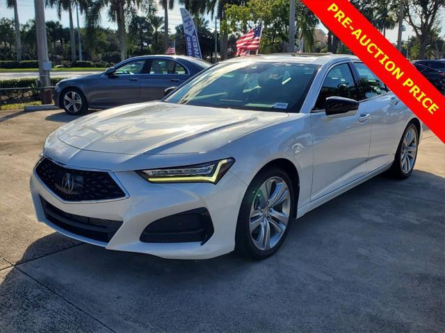 used 2021 Acura TLX car, priced at $25,688