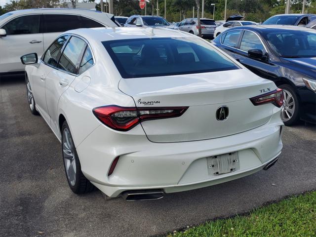 used 2021 Acura TLX car, priced at $26,888