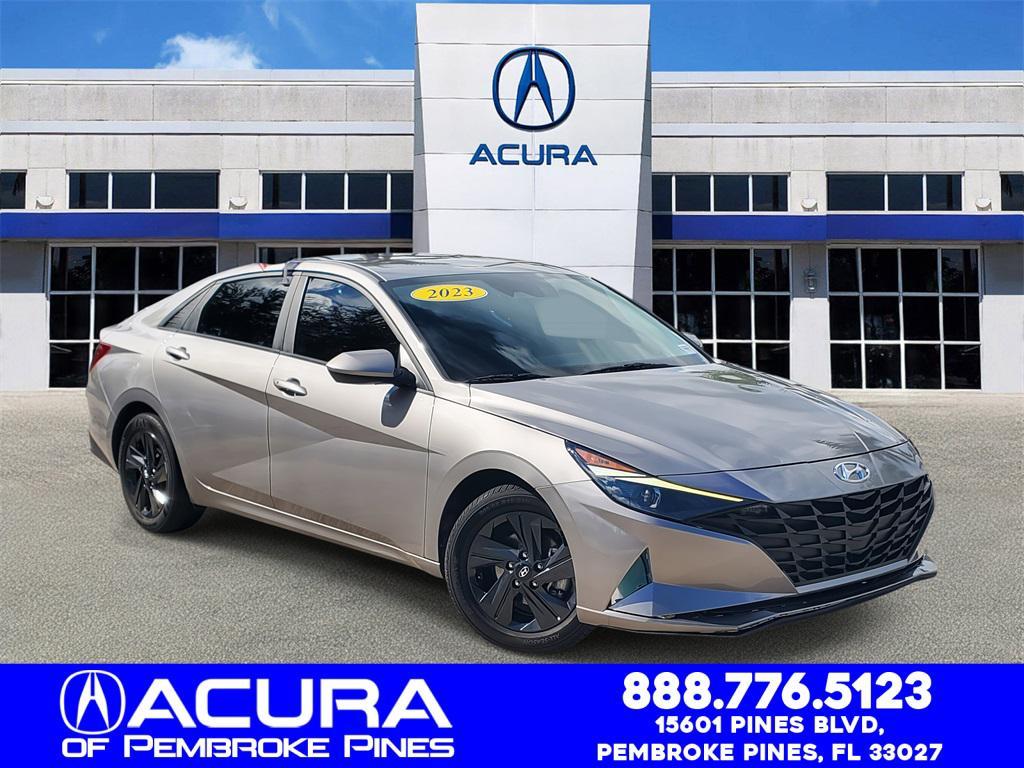 used 2023 Hyundai Elantra car, priced at $16,888