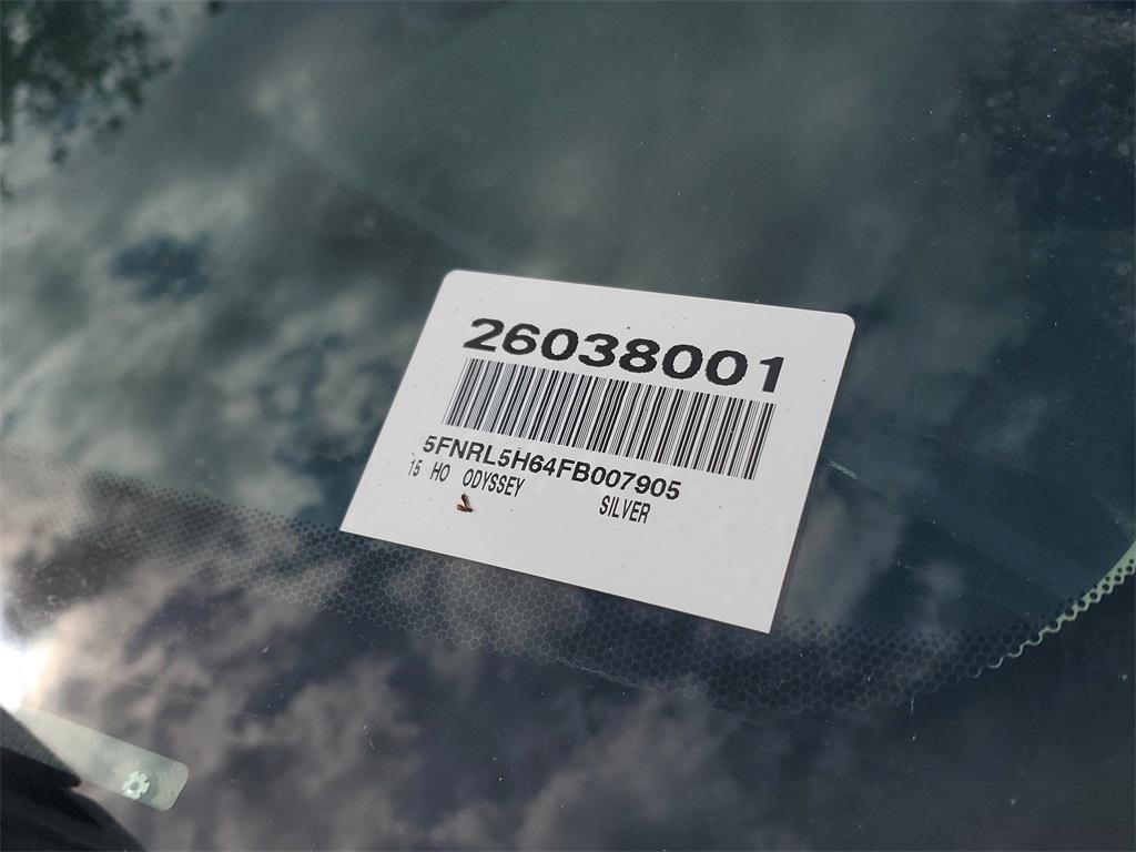 used 2015 Honda Odyssey car, priced at $11,488