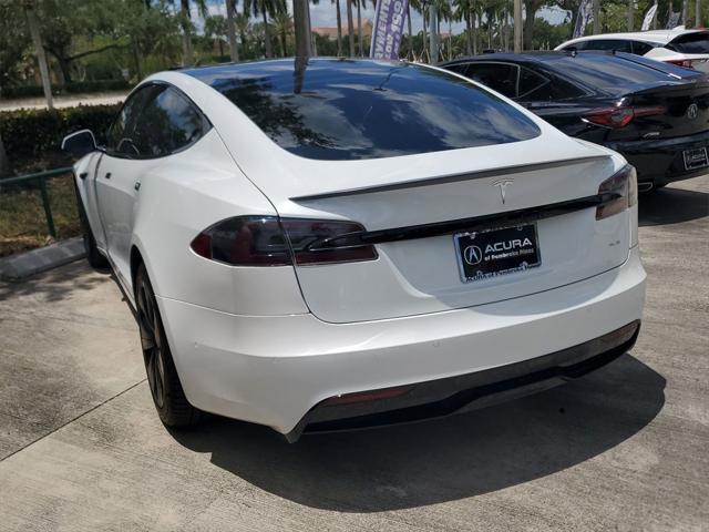 used 2021 Tesla Model S car, priced at $57,888