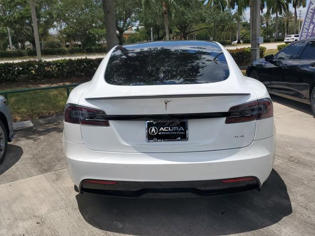 used 2021 Tesla Model S car, priced at $57,888