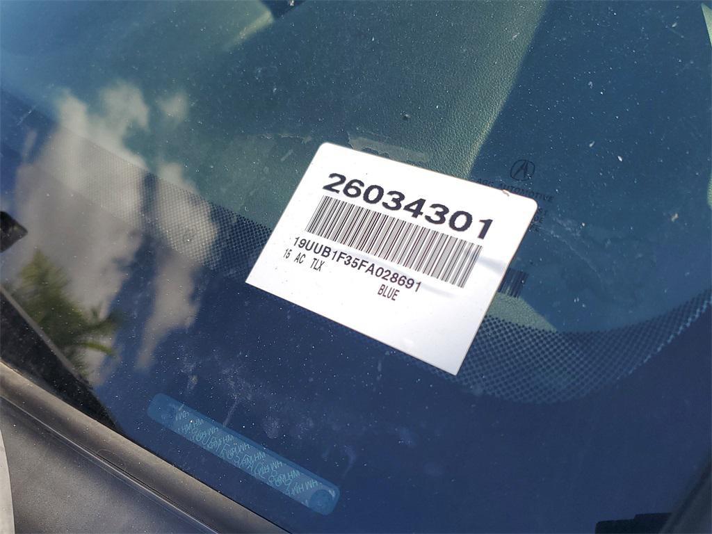 used 2015 Acura TLX car