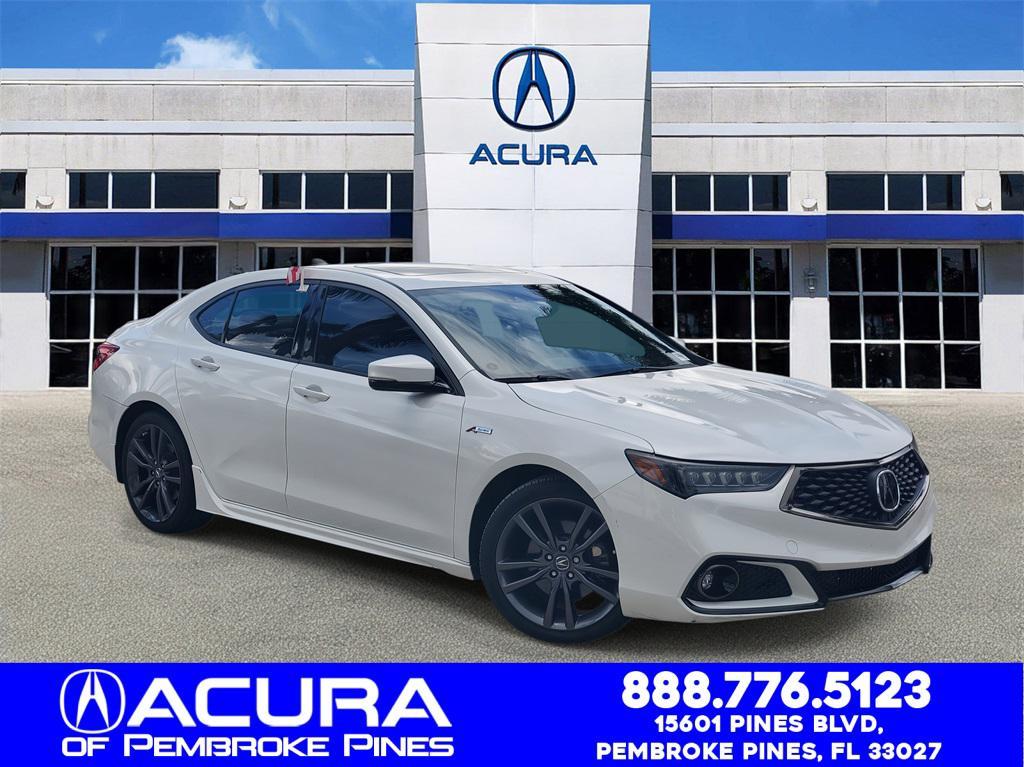 used 2019 Acura TLX car, priced at $25,688
