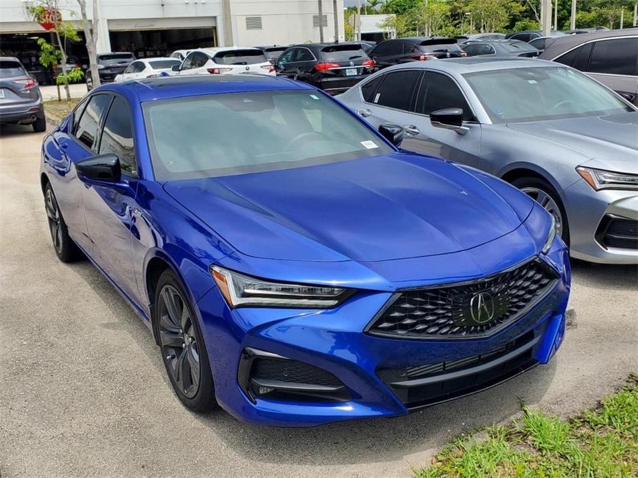used 2021 Acura TLX car, priced at $32,992