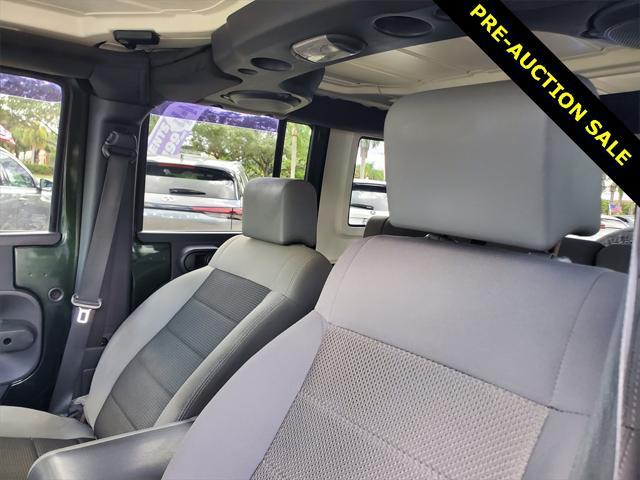 used 2010 Jeep Wrangler Unlimited car, priced at $10,488