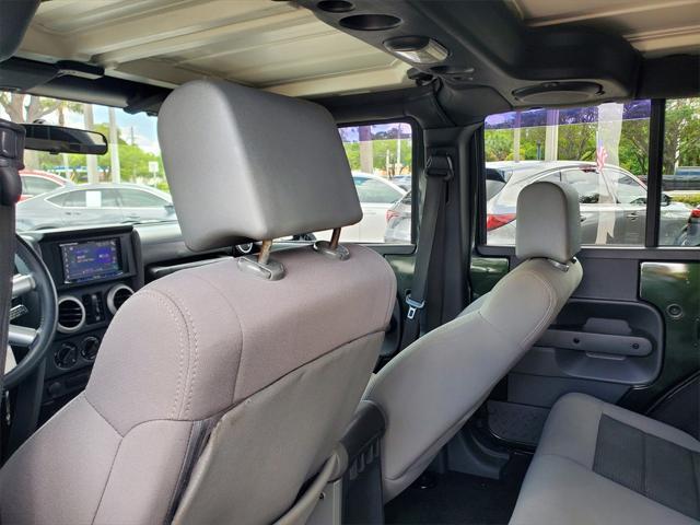 used 2010 Jeep Wrangler Unlimited car, priced at $11,088
